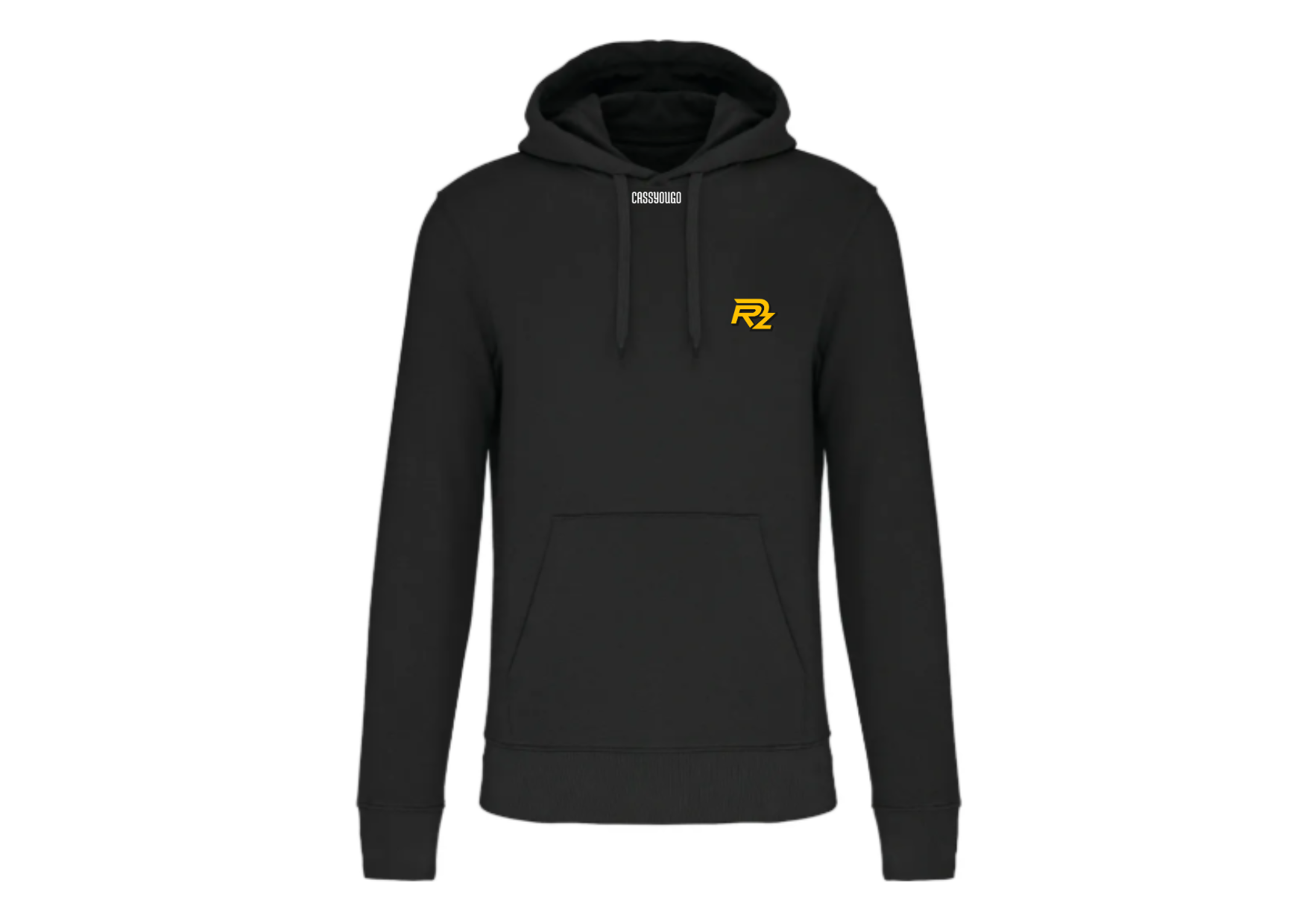 pull noir collab cassyougo reapzi brodé